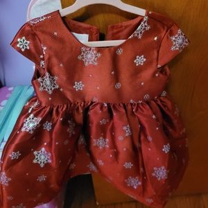 Bonnie Baby girl's 18 month Christmas Dress